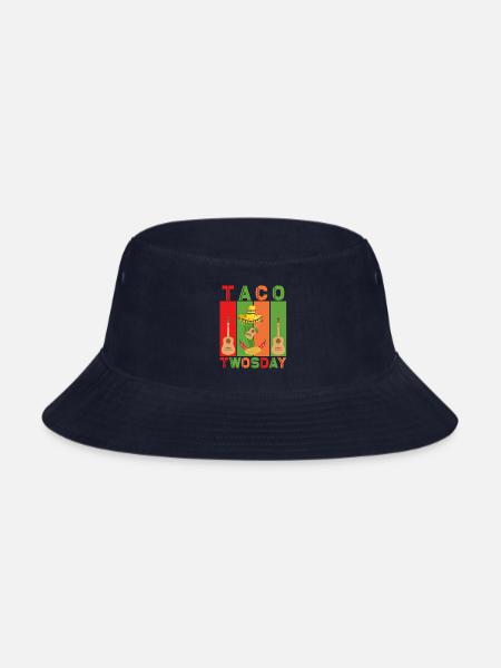 Taco Twosday Cinco De Mayo Fiesta De Cinco De Mayo - Bucket Hat - navy