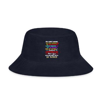 Kindergarten Daycare Teacher I Love Every One Of - Bucket Hat - navy - Front