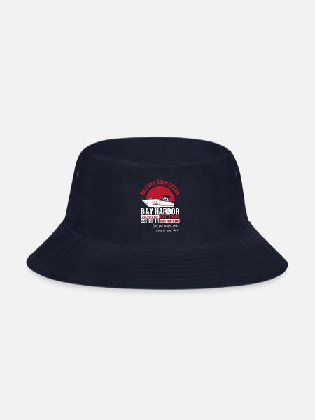 Cool Dexter Bay Harbor Boat Tours - Bucket Hat - navy