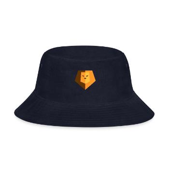 Lion Face - Bucket Hat - navy - Front