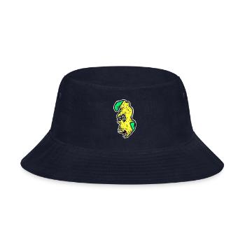 Scary Monster Socks - Bucket Hat - navy - Front