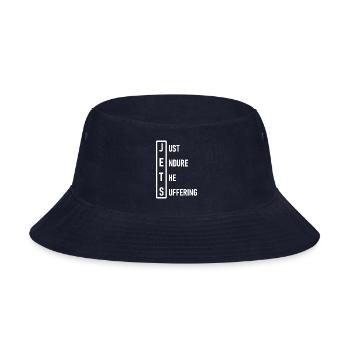 Just Endure The Suffering - Bucket Hat - navy - Front