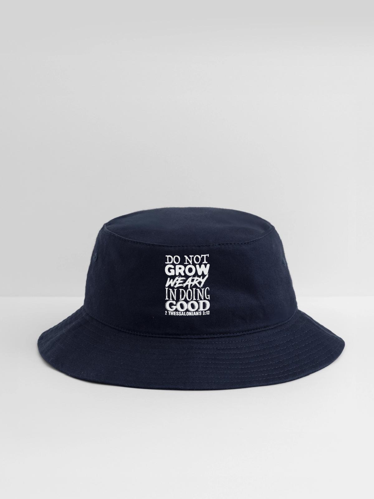 1 - Bucket Hat - navy - Front