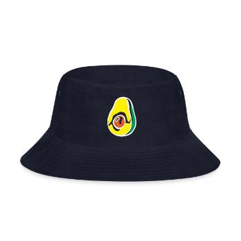 Avocado Slice - Bucket Hat - navy - Front
