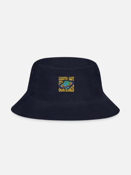 the planet of pride - Bucket Hat - navy