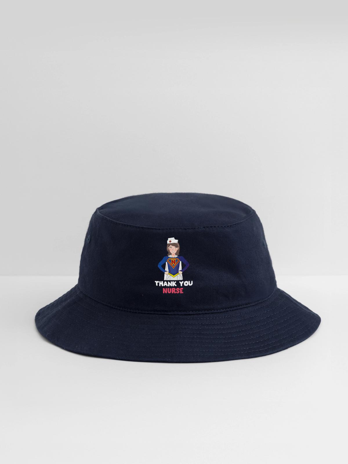 Helpers 1 1 - Bucket Hat - navy - Front