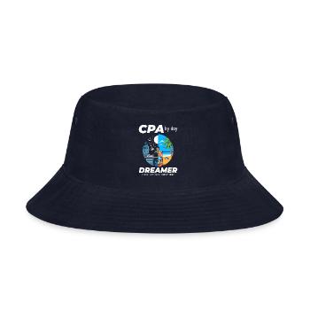 CPA Daydreams: Balancing Work and Bliss in Split - Bucket Hat - navy - Front