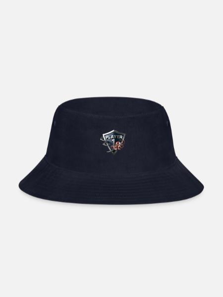 octupus player 1 2x - Bucket Hat - navy