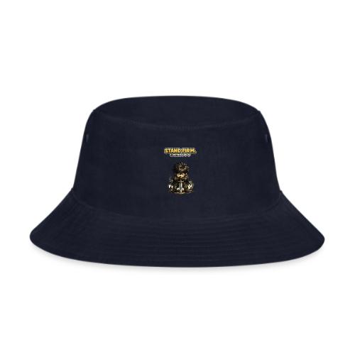 Stand Firm Chibi Warrior | 1 Peter 5:8-9 - Bucket Hat