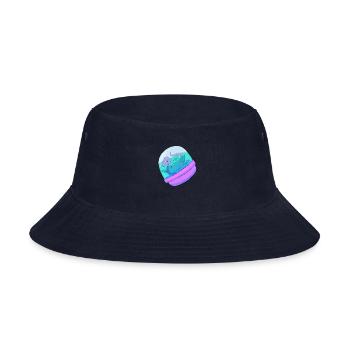 Capsule Cryptids Nessie - Bucket Hat - navy - Front