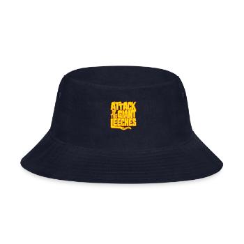 Attack Of The Giant Leeches - Bucket Hat - navy - Front