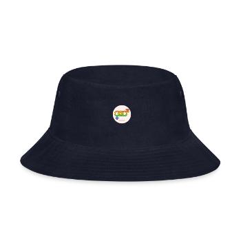Gender Rainbow - Bucket Hat - navy - Front