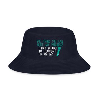 You Think You Can Hurt My Feelings 2 - Bucket Hat - navy - Front