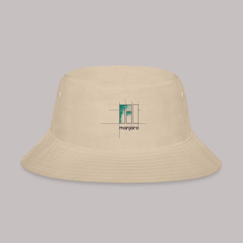 Manjaro Logo Draft - Bucket Hat