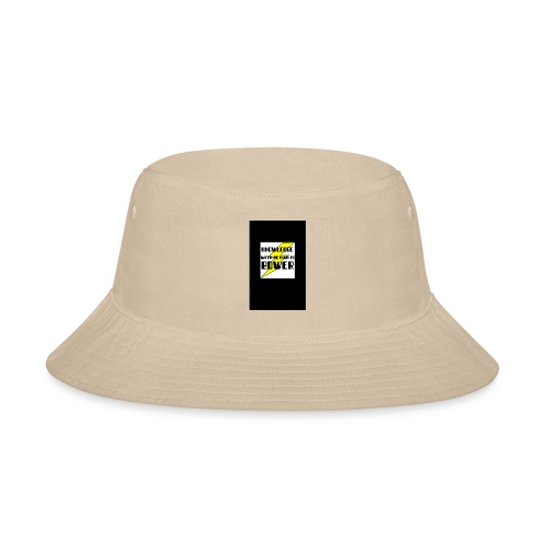 KNOWLEDGE WITH ACTION IS POWER! - Bucket Hat