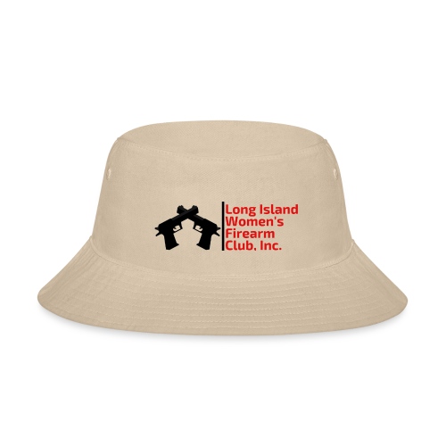 LIWFC Logo - Black and Red - Bucket Hat