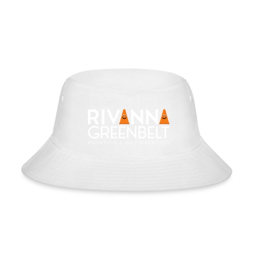 RIVANNA GREENBELT (all white text) - Bucket Hat