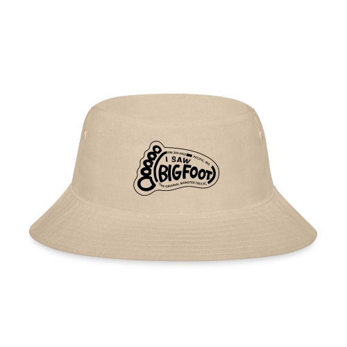 I Saw BIGFOOT (black) - Bucket Hat