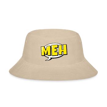 Meh - Bucket Hat - cream - Front