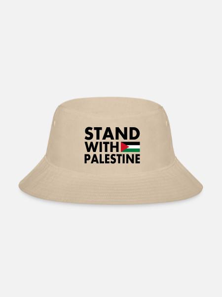 Stand with palestine - Bucket Hat - cream