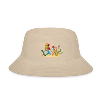 travelling 1 - Bucket Hat - cream - Front