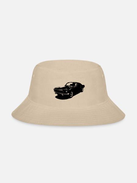 1968 Mustang Fastback - Bucket Hat - cream