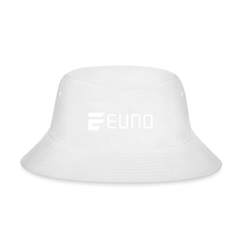 EUNO LOGO LANDSCAPE WHITE - Bucket Hat