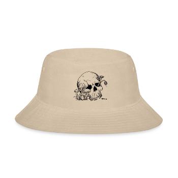 A Memento Mori - Mono - Bucket Hat - cream - Front