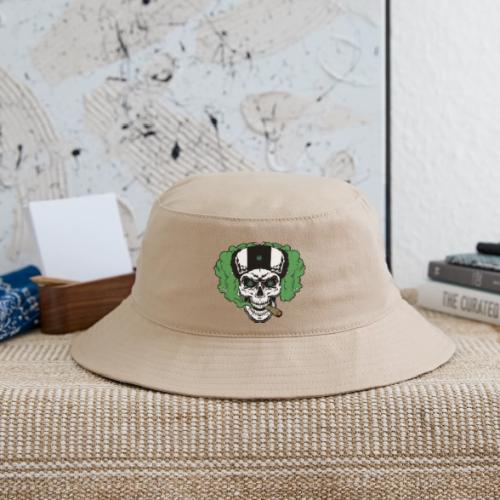 skull smoke cloud 2 - Bucket Hat