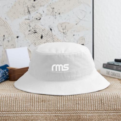 RMS White classic logo - Bucket Hat