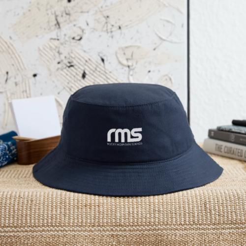 RMS White classic logo - Bucket Hat