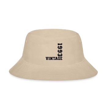Vintage 1993 - Limited Edition Retro - Bucket Hat - cream - Front