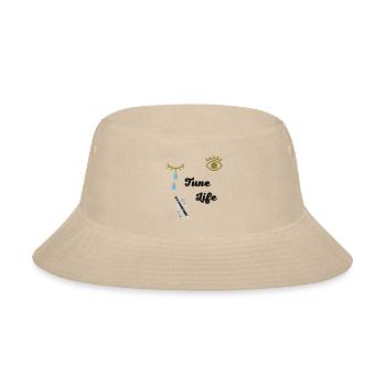 Tune Life - Bucket Hat - cream - Front
