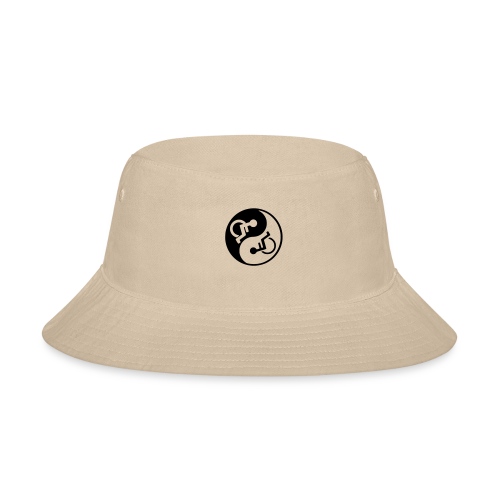 Wheelchair jing jang symbol for wheelchair users * - Bucket Hat