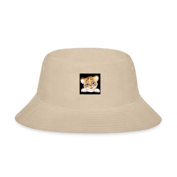 Beautiful baby tiger - Bucket Hat - cream - Front