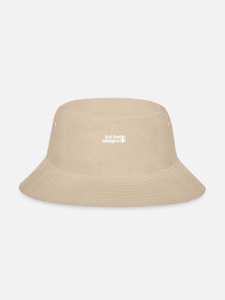 But FIrst Raktajino Classic T Shirt - Bucket Hat - cream