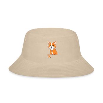Nick Studio Designs - Bucket Hat - cream - Front