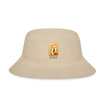 The Sock Thief - Bucket Hat - cream - Front