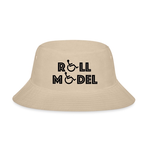 Every wheelchair users is a Roll Model - Bucket Hat