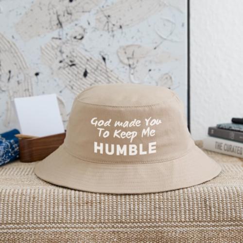 Christian humility (white) - Bucket Hat