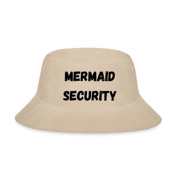 MERMAID SECURITY - Bucket Hat - cream - Front