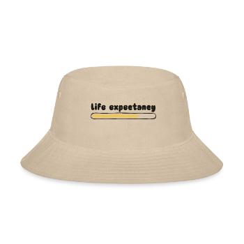 life expectancy - Bucket Hat - cream - Front