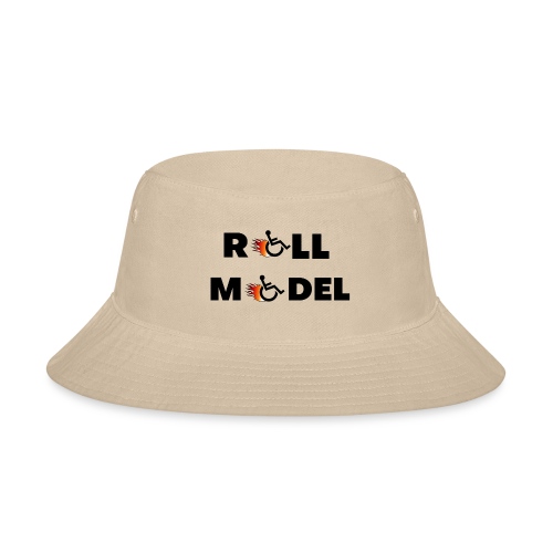 Roll model in a wheelchair, for wheelchair users - Bucket Hat