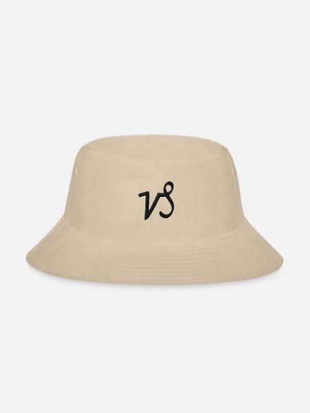 Capricorn embroidered - Bucket Hat - cream