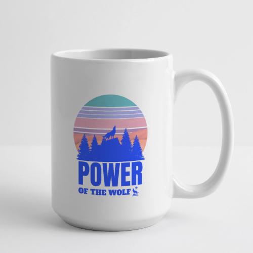 Power Of The Wolf - Coffee/Tea Mug 15 oz