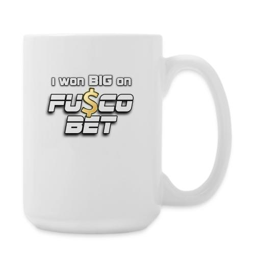 I WON BIG ON FUSCOBET - Coffee/Tea Mug 15 oz