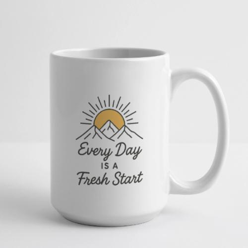 Inspirational Mountain Sunrise Motif - Coffee/Tea Mug 15 oz