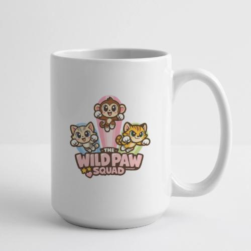 Wild Paw Squad Cute Animal Friends - Coffee/Tea Mug 15 oz