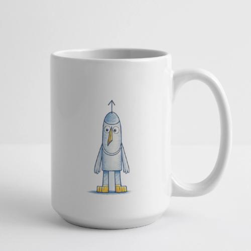 Funny Doodle Bird Character - Coffee/Tea Mug 15 oz