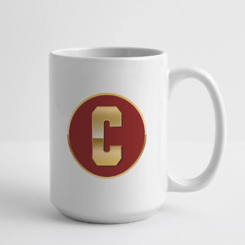 Letter C – Capital Varsity Alphabet Monogram - Coffee/Tea Mug 15 oz